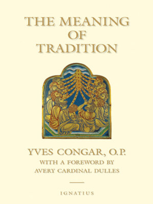 cover image of The Meaning of Tradition